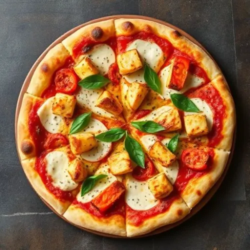 paneer chicken pizza medium